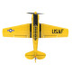 Prime RC Mini AT-6 Yellow, top view showing USAF wing marking.