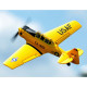 Prime RC Mini AT-6 Yellow, flying view with USAF and TA-925 markings.