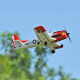 Prime RC Mini T28 Trojan RC Plane RTF Mode 2 Red with detailed trainer‑style design and compact electric power