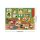 Robotime PT008 – Doggie Art Gallery 1000 Piece Puzzle Featuring Framed Dog Portraits