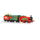 Hornby R9363M Santa’s Express Train Set with Battery Operated Locomotive and Festive Wagons