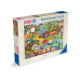 Ravensburger Little Garden World Puzzle 1000 pieces (RB01456-0) with vibrant, colourful garden illustration