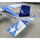 Seagull SEA-419W# Arising Star 20cc White with strong balsa‑ply airframe and smooth aerodynamic profile