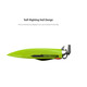 Model Engines UDI-018 2.4G Brushless RC High-Speed Boat - Green Self-Righting Hull Design